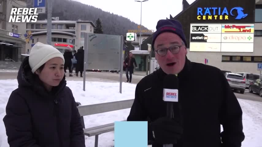 Ezra Levant speaks with Japanese independent journalist taking on the World Economic Forum