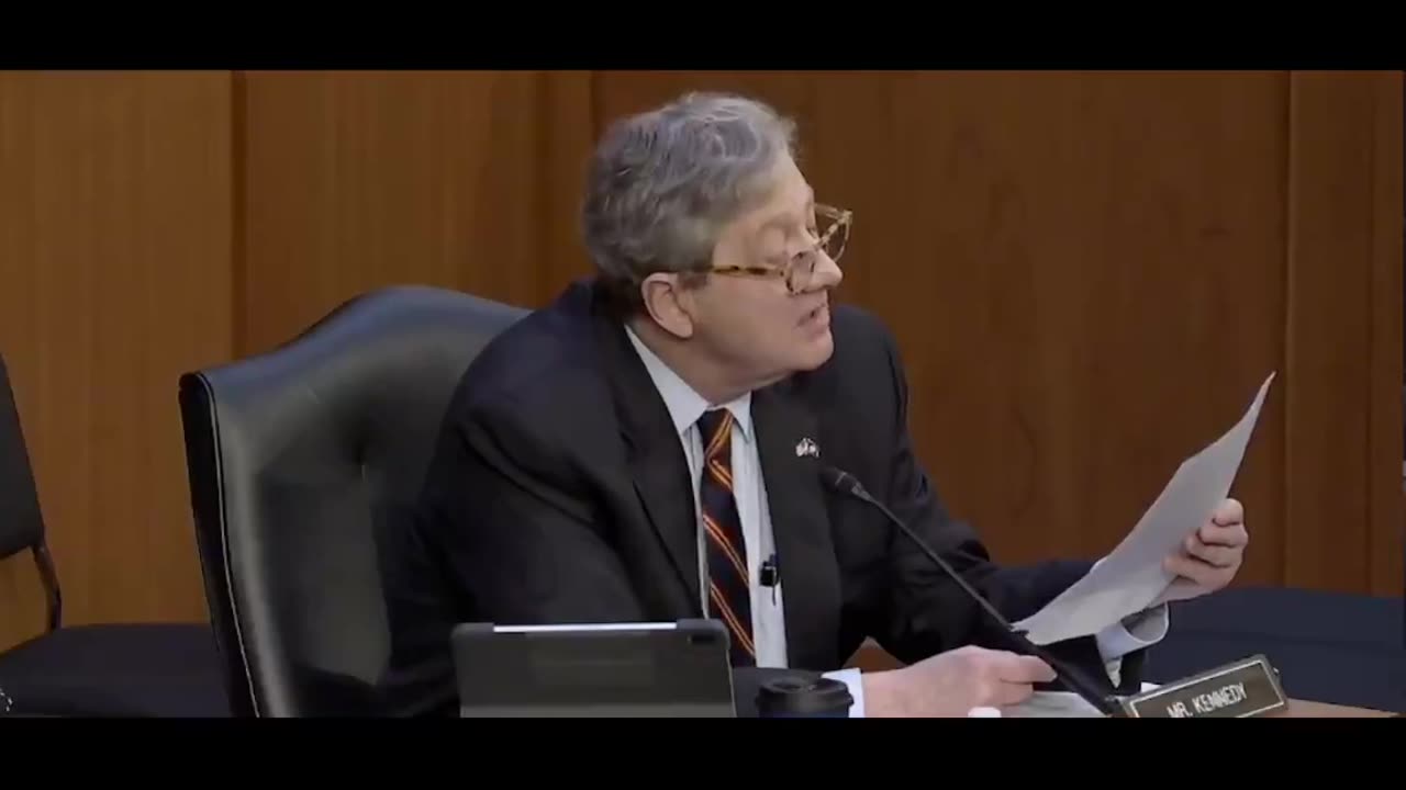 Sen. Kennedy filets key Democrat witness like a fish, pulls out surprise receipts