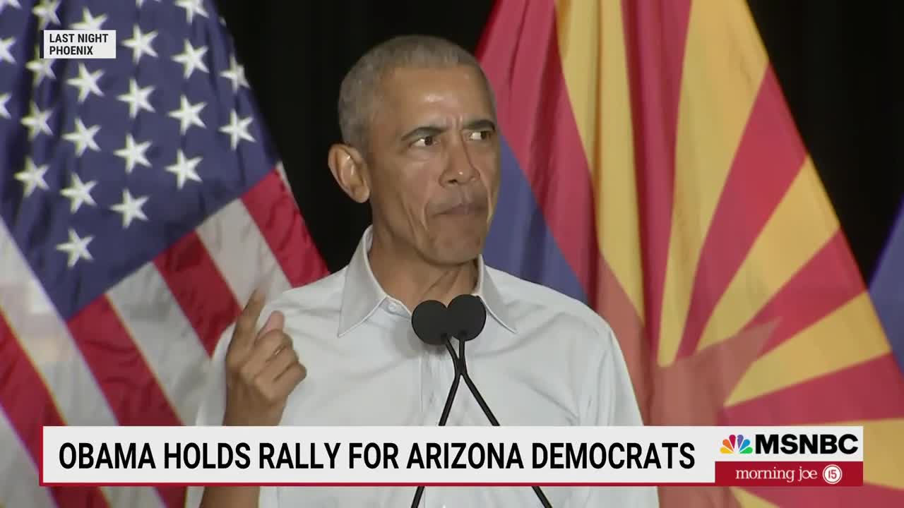 Obama Goes Out To Make Closing Argument, Motivate Democrats