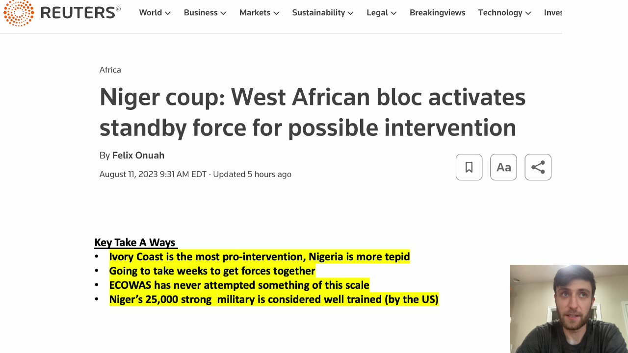 Niger Crisis 5 #africa #ww3 #war #crisis #wagner #france #usa #russia #niger #mali #nigeria