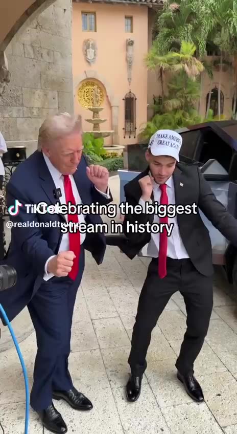 45-47 new TikTok- celebrating the biggest stream in history