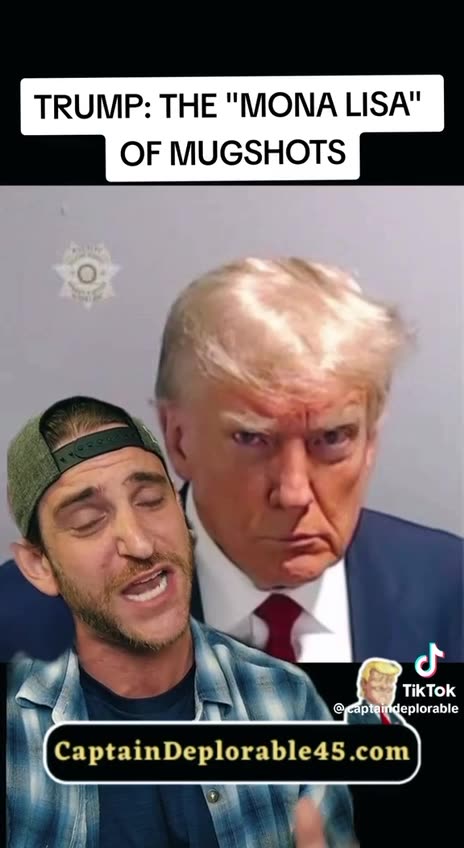 Captain Deplorable - Mona Lisa Mugshot