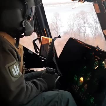 Footage of Ukrainian Attack Helicopters