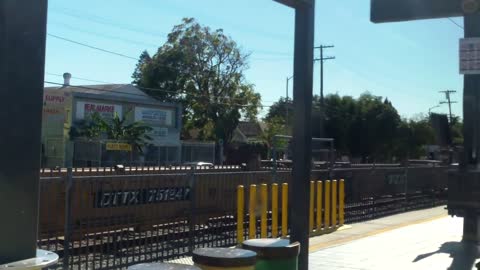 Los Angeles Metro Blue Line- Washington Station to Vernon Station