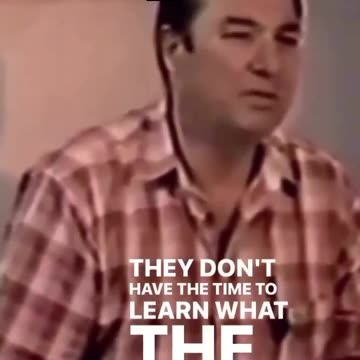 Bill cooper. One of the original people to warn us