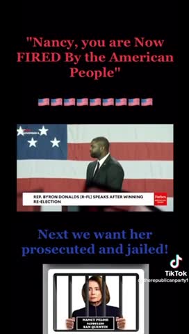 Nancy Pelosi Fired by the American People..