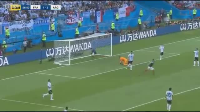 Pavard goal vs Argentina 2-2 Argentina vs France