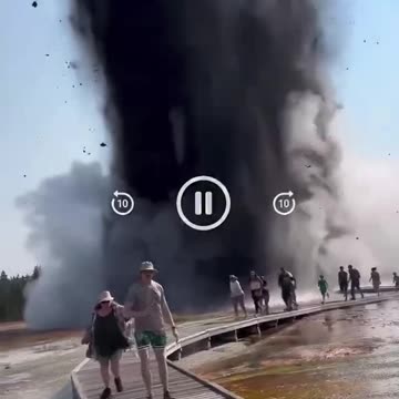 BREAKING: Biscuit Basin in Yellowstone National Park has blown up