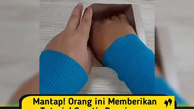 Cara melipat kertas