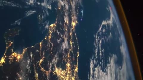 This is what Japan looks like from Space