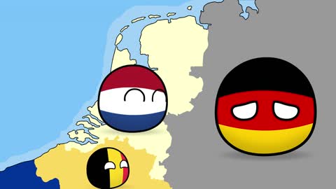 History of the Netherlands 1900-2022 (Countryballs)