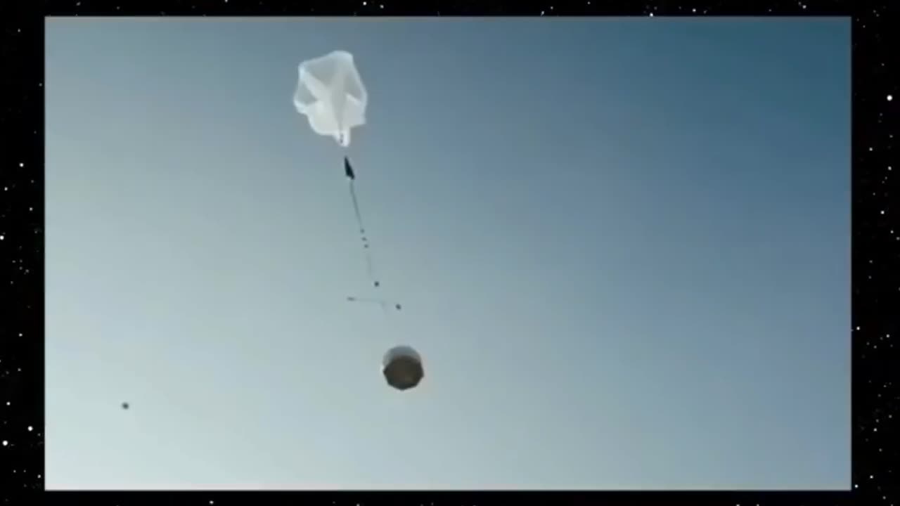 Satellites are on balloons
