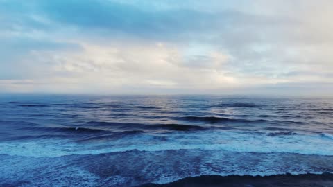 beach island water sunset blue