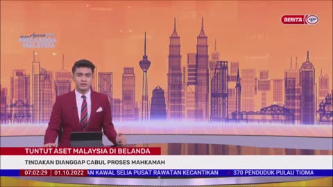 1 OKTOBER 2022 -BERITA PAGI-TUNTUT ASET MALAYSIA DI BELANDA