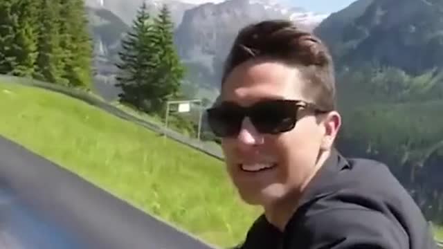 The most incredible alpine slide in Switzerland