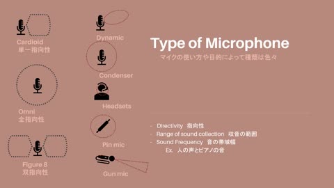 About Microphone マイクの種類 Zoom Audio Video Settings for Virtual Dance Class