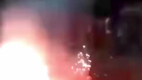 Fireworks Guy Gets Wrecked