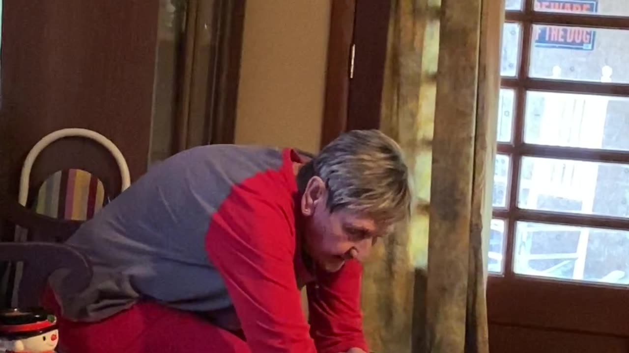 My Nana Open Her Gift