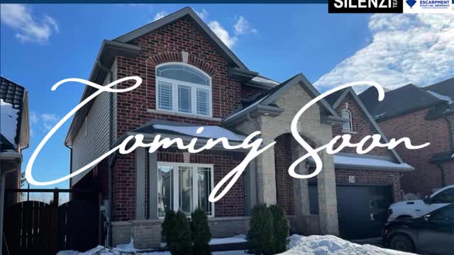 ‼️Coming Soon! 24 Sasha Crt., Stoney Creek