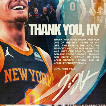🙏 Donte DiVincenzo Thanks Knicks Fans After Trade! 🏀