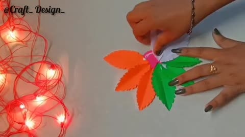 Indian Tricolor Badge Ideas/Tricolor Badge Making Ideas/Republic Day Craft