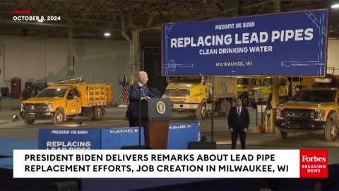 'I'm Going To Restrain My Irish Side Here...'- Biden Slams Johnson Over Lead Pipe Project Opposition