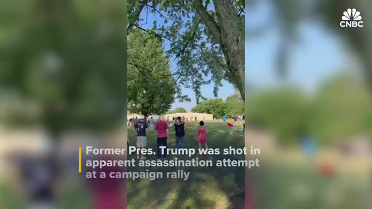 Video: Body of alleged shooter in Former President Trump's assassination attempt found on roof