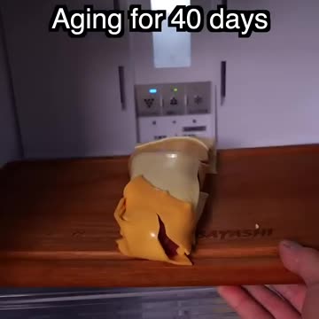 Rare steak with cheese sandwich ~(BayashiTV)