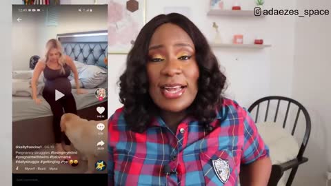 PREGNANT WOMAN REACTS TO VIRAL TIKTOK PREGNANCY VIDEOS