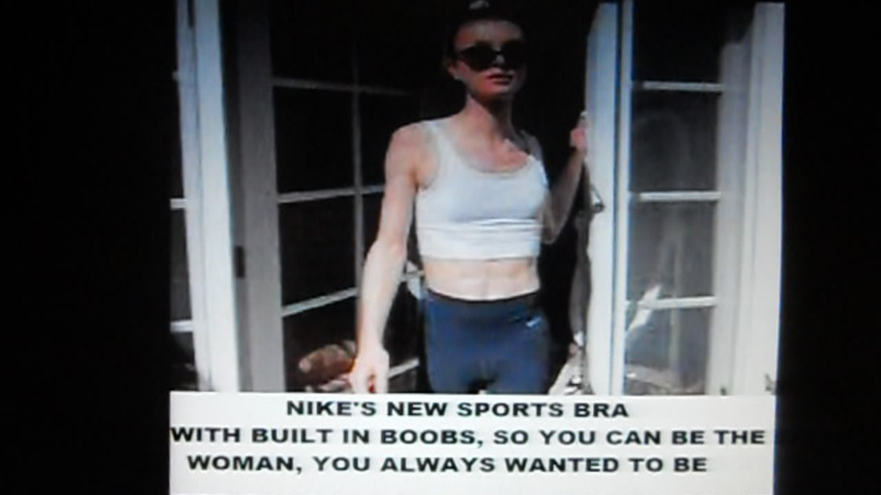 NIke Designs New Sports Bra With Built In Boobs