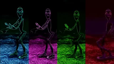 Alien dance VS Funny alien VS Dame tu cosita VS Funny alien dance VS Green alien dance VS Dance song