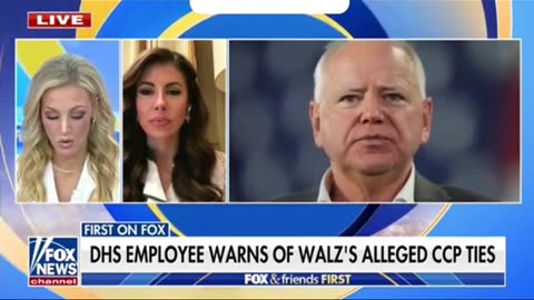 DHS employee issues chilling warning on Tim Walz's alleged ties to China