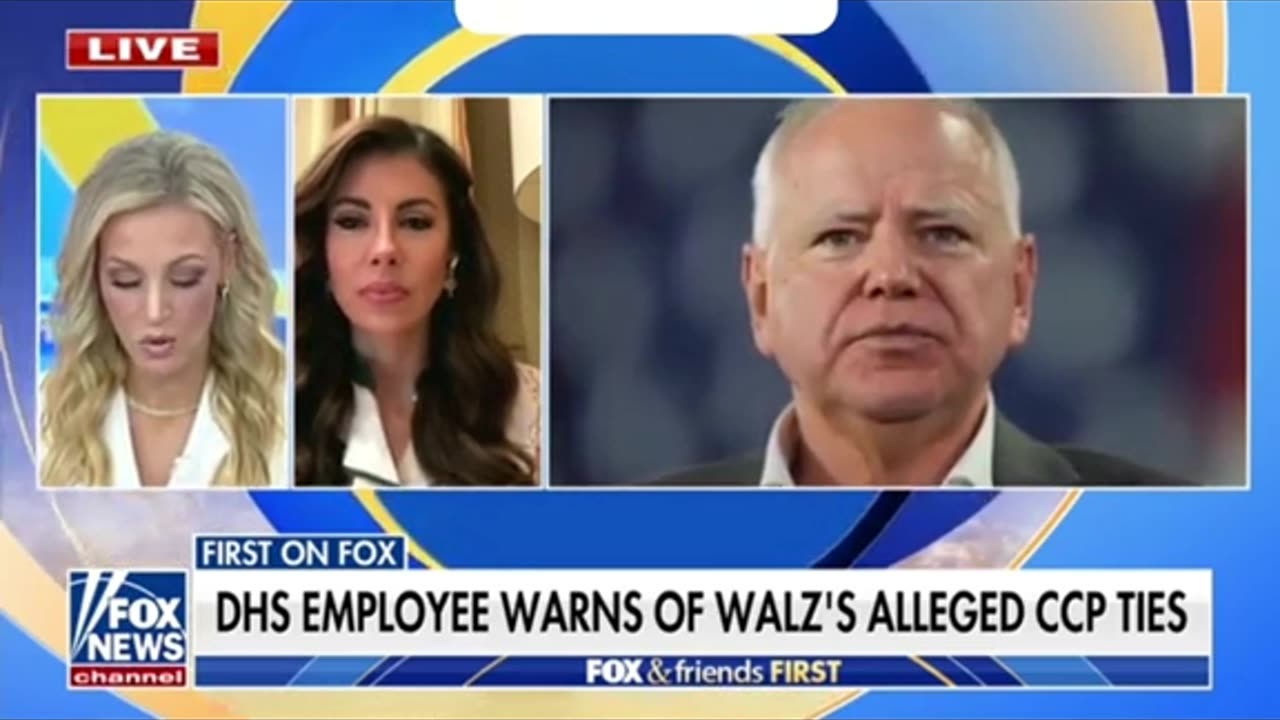 DHS employee issues chilling warning on Tim Walz's alleged ties to China