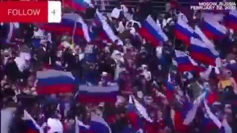 Vladimir Putin already informed the people of Russia that they are engaged in a