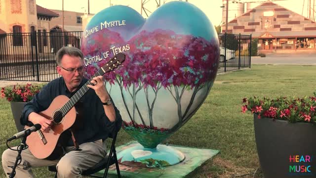 Stacy Arnold performs in the series “Heart of a Music Friendly Community Local Music Showcase”