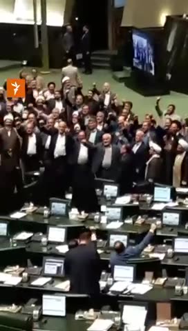 Iran’s parliament is chanting “Death to Israel! Death to America!
