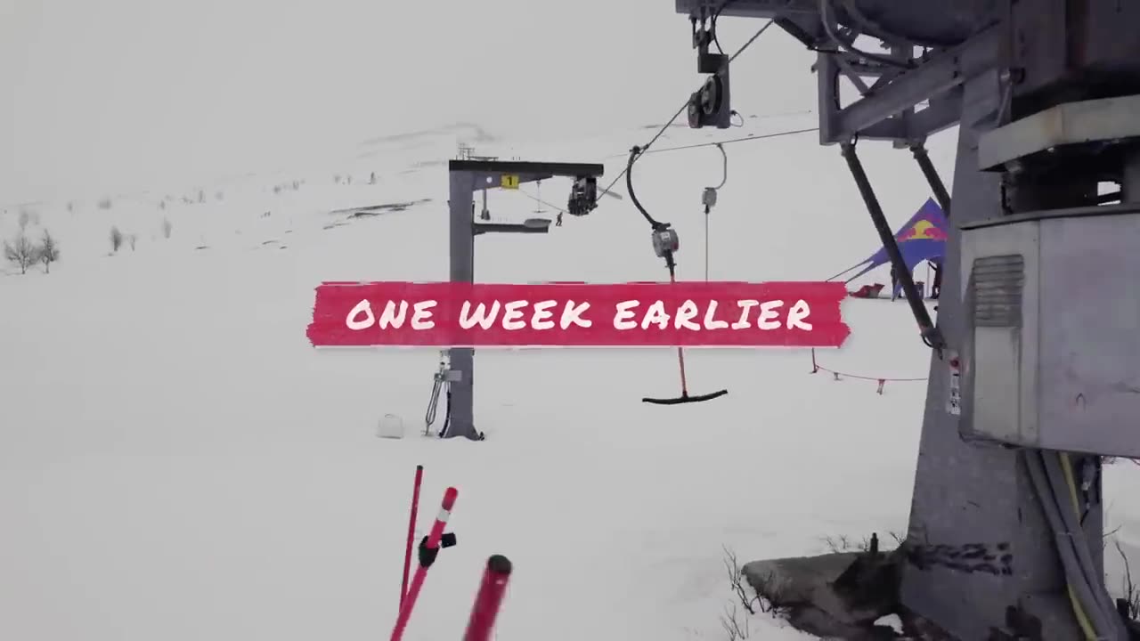 Skiing the World's Longest Rail