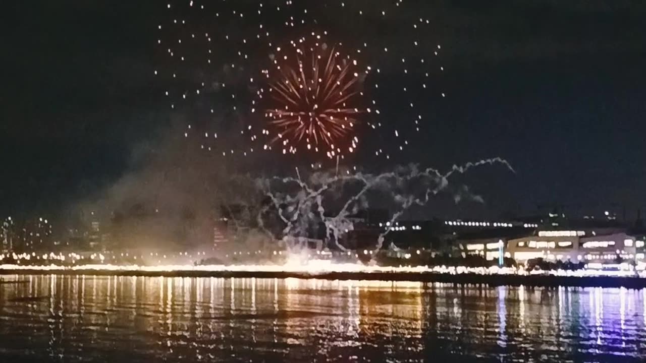 Night Fire Work