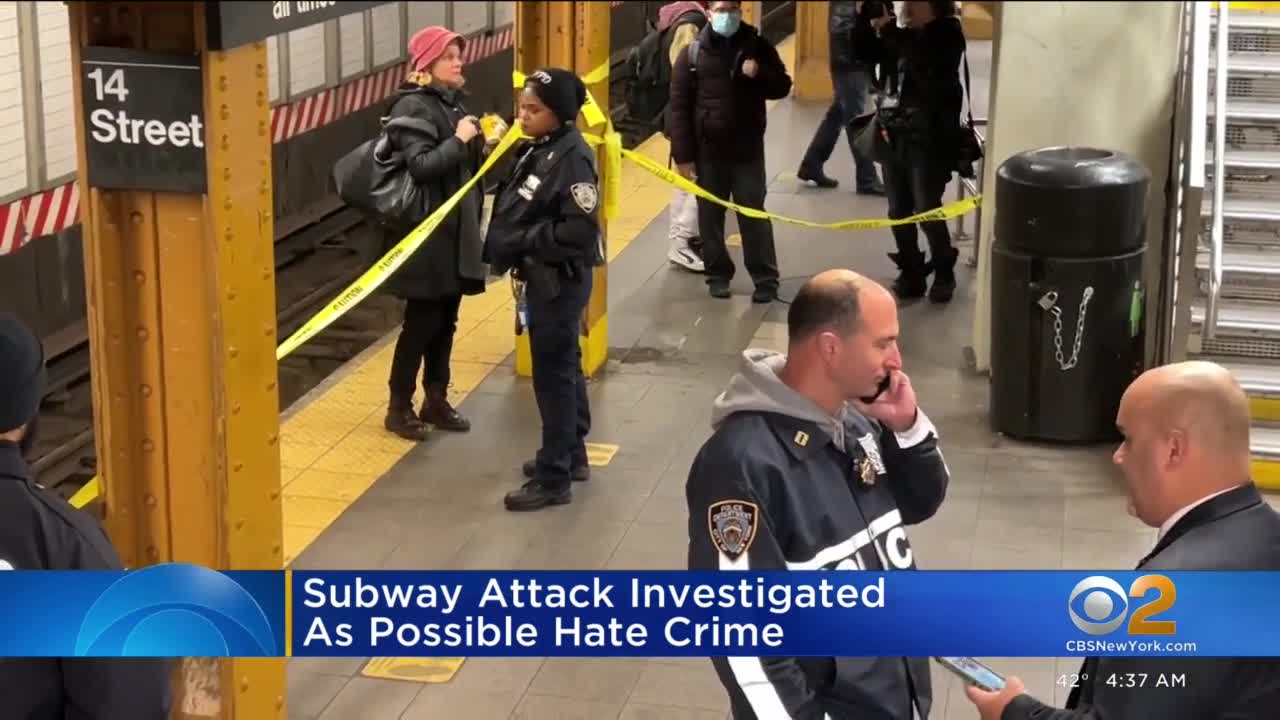 Subway rider stabbed in possible hate crime