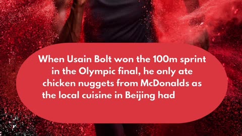 Some real fact about Usain Bolt 🏃