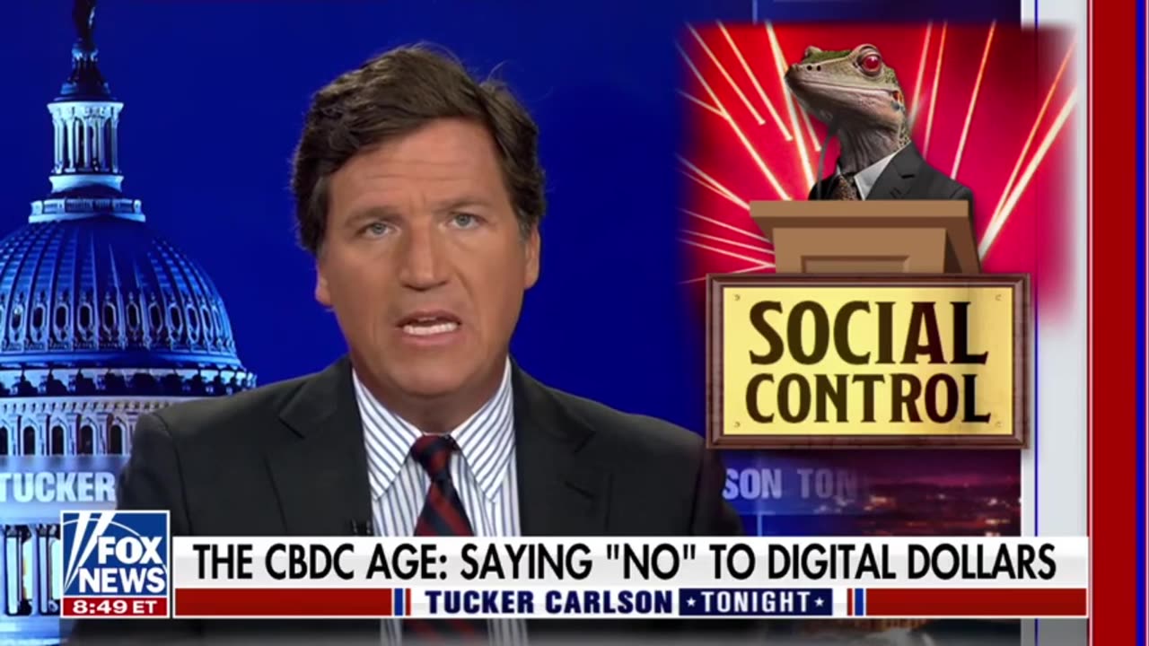 Social Control: Tucker Carlson Berates Europe's Decision to Ban Cash Payments Over 1,000 Euros