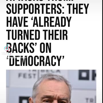De Niro WE ARE A REPUBLIC!