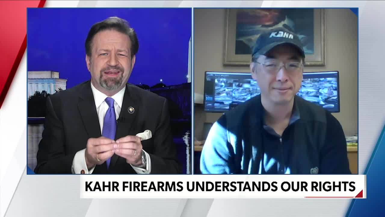 Kahr Firearms understands our rights. Justin Moon with Sebastian Gorka