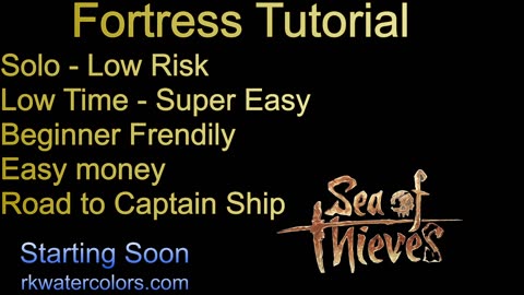 New Player Fortress Tutorial - Low risk - low Time
