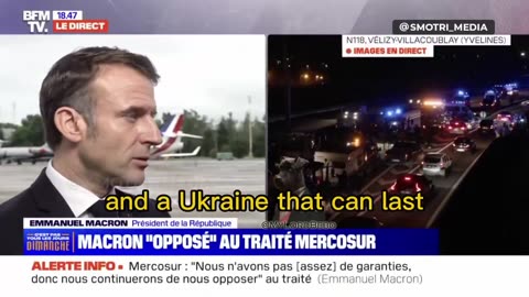 “Putin does not want to negotiate, we must make Russia stop fighting” — Macron
