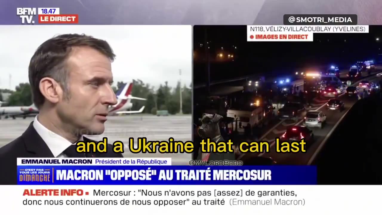 “Putin does not want to negotiate, we must make Russia stop fighting” — Macron