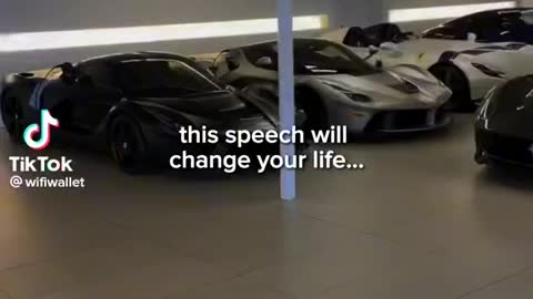TATES SPEECH WILL CHANGE YOUR LIFE