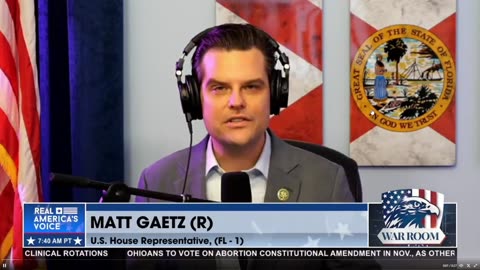 Rep. Matt Gaetz: The Swamp is on the Run