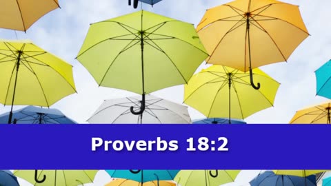 1 Minute -- Proverbs 18 Devotional -- April 18, 2023