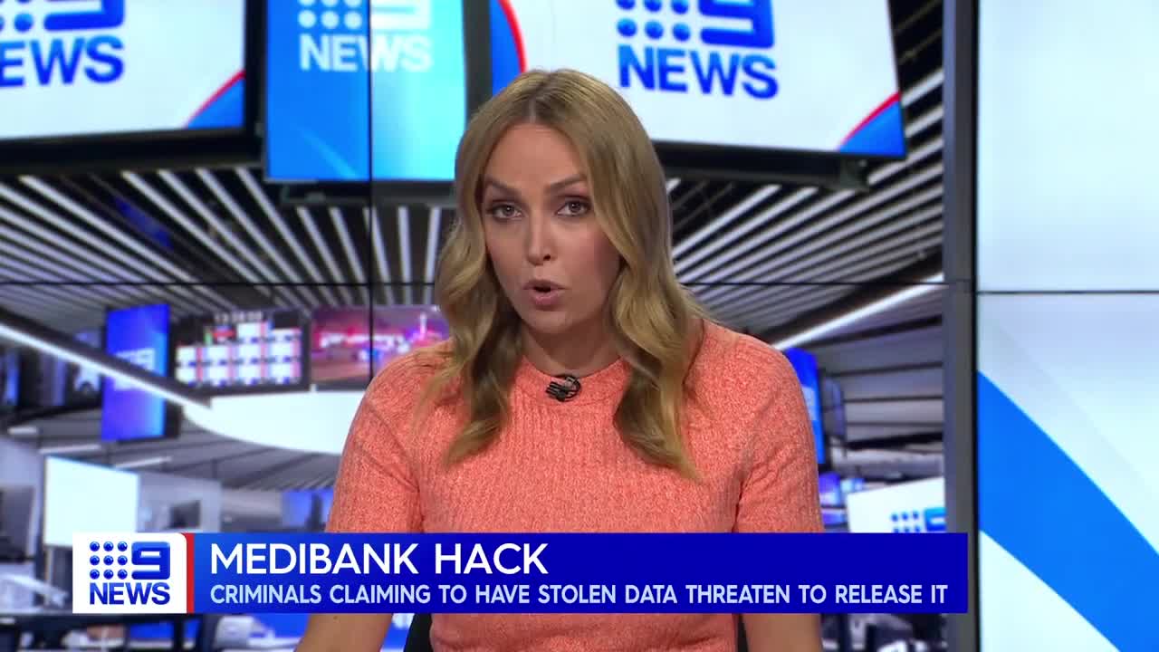 Alleged Medibank hacker to release personal data in next 24 hours | 9 News Australia